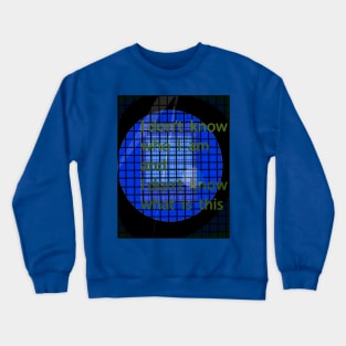 Picture and Word Crewneck Sweatshirt